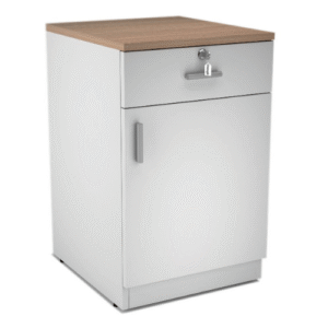 1 Drawer 1 Shutter Pedestal
